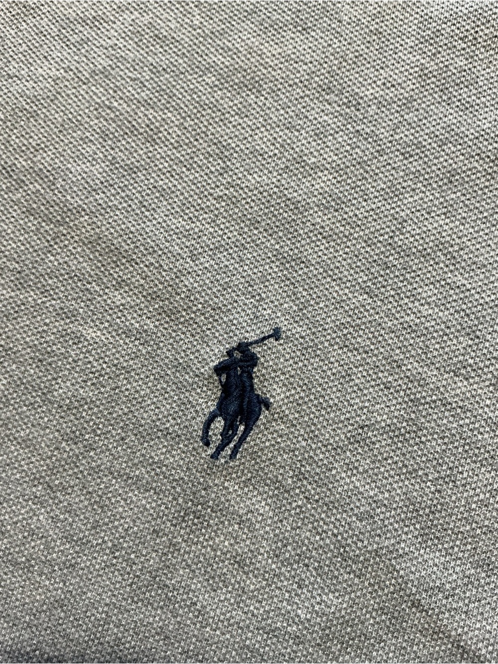Polo Ralph Lauren Embroidered Pony Logo Gray S/S Classic Polo Shirt